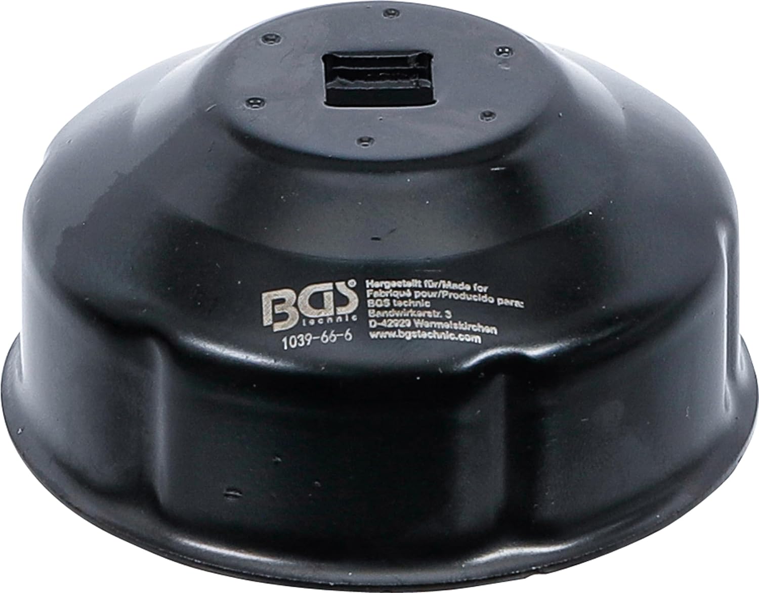 BGS — Clé à filtre cloche Ø 66 mm six pans – Image 2
