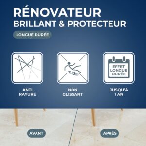 Alternative view of STARWAX — Rénovateur Brillant Protecteur Marbre et Pierre 1L