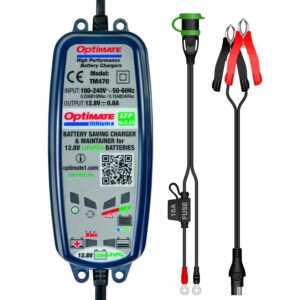 Alternative view of TECMATE OptiMate Lithium 4s — Chargeur batteries LiFePO4 12,8V