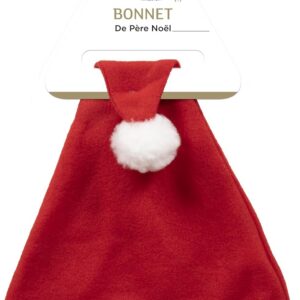 Alternative view of P'TIT CLOWN — Bonnet de Noël Adulte Rouge
