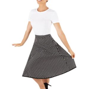 P'tit Clown re22692 - Set déguisement années 50 Noir