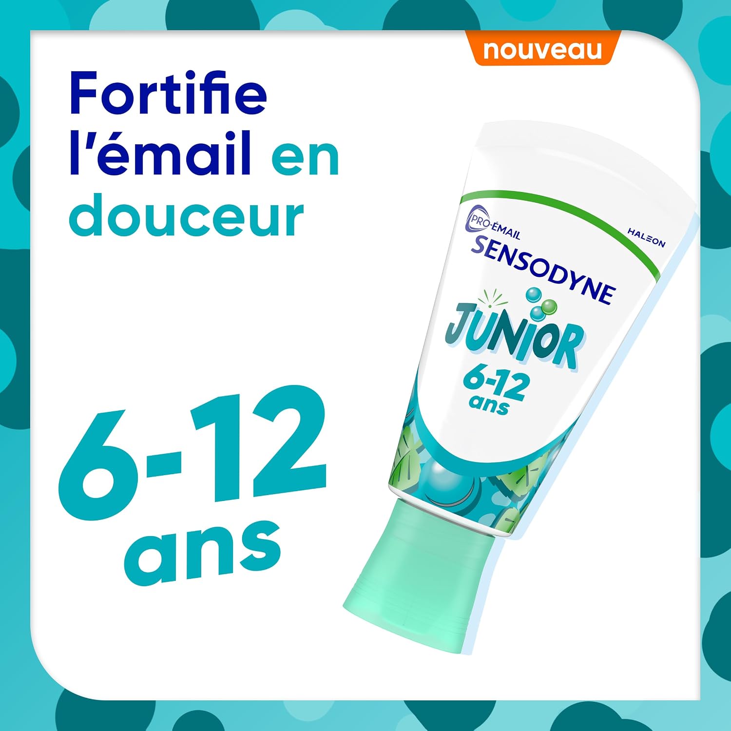 SENSODYNE Pro-émail Junior — Dentifrice enfants 6 à 12 ans 50 ml – Image 3