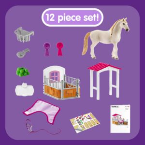 Alternative view of SCHLEICH — Box avec jument Lusitanienne