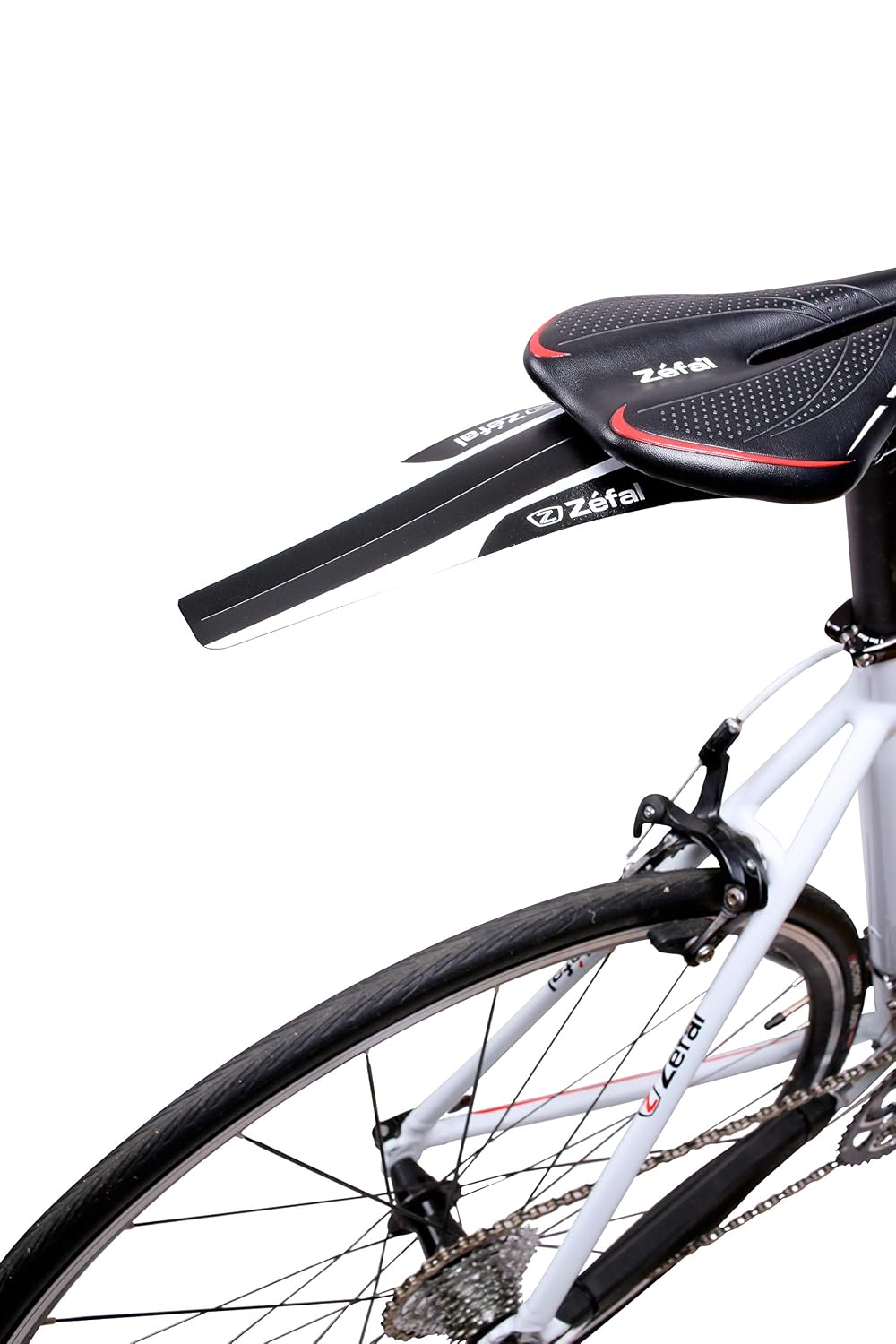 ZÉFAL Shield Lite M — Garde-boue de selle Blanc/Noir – Image 3