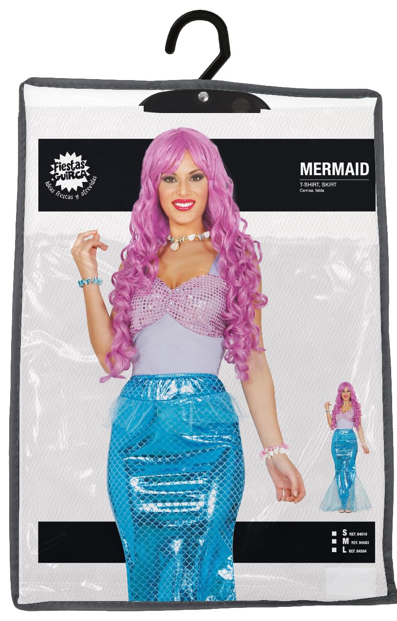 FIESTAS GUIRCA — Déguisement Sirène Femme Taille 42-44 – Image 2