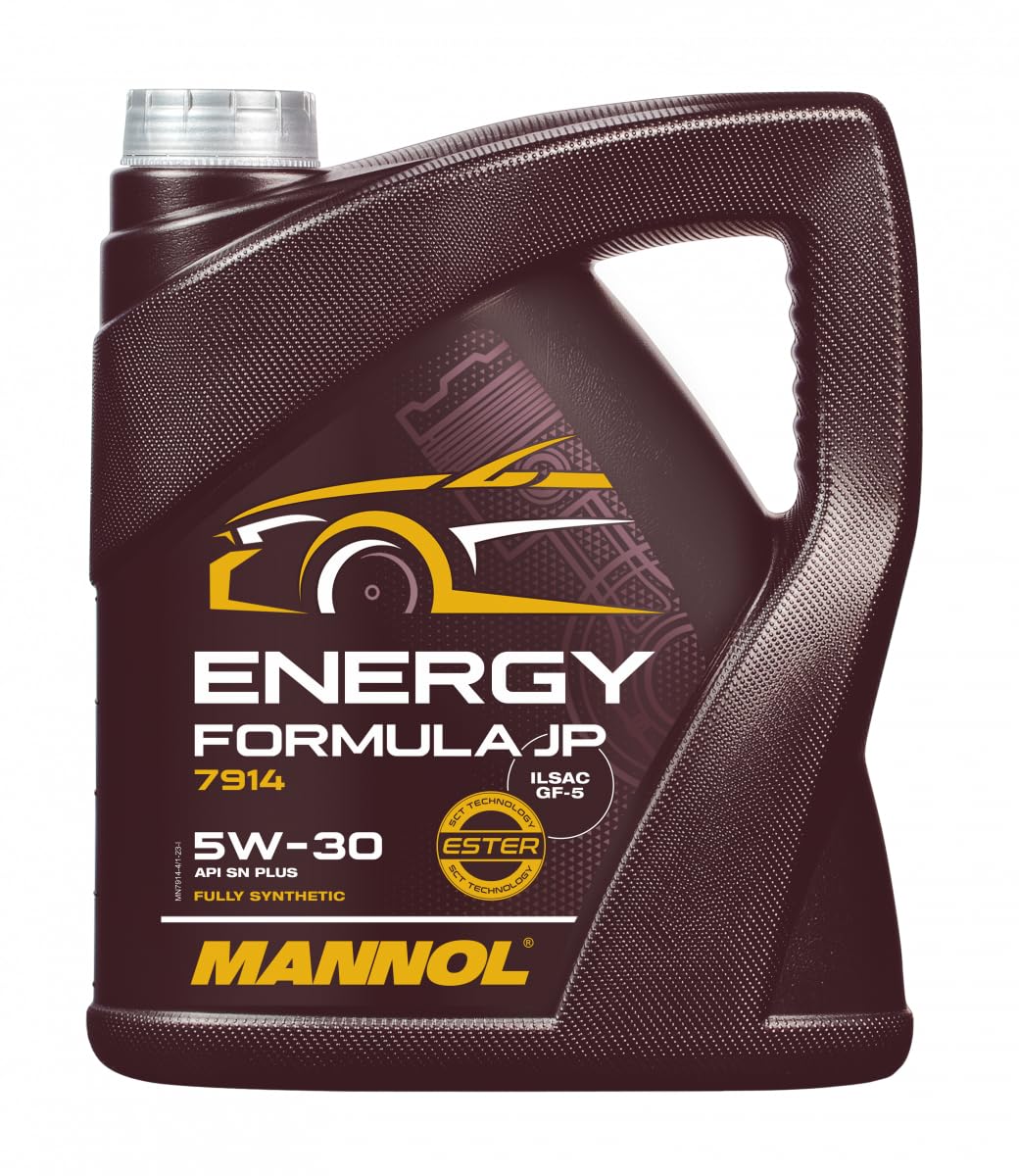 MANNOL Huile moteur Energy 5W-30 Huile API SP-RC Formula JP 4 L