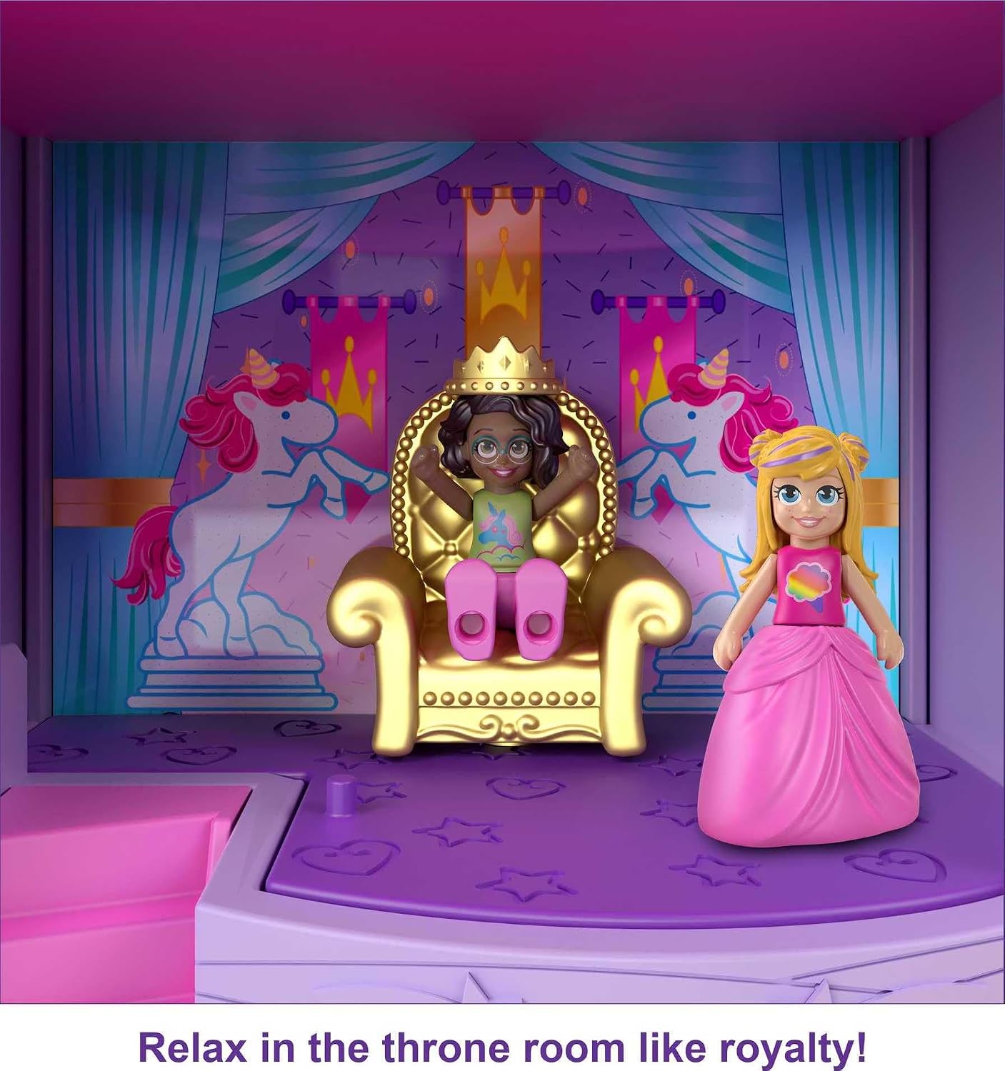 POLLY POCKET — Playset Lunapark Arc-en-Ciel 25 Surprises – Image 4