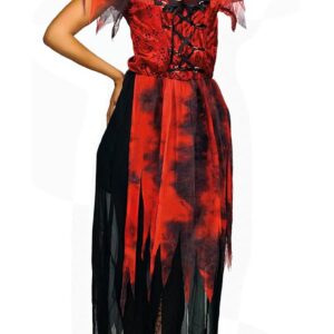 P'tit Clown - Déguisement vampiresse Vampirella Femme - Se Déguiser, Cosplay pour : Halloween - Thème(s) : Vampire - Taille S/M