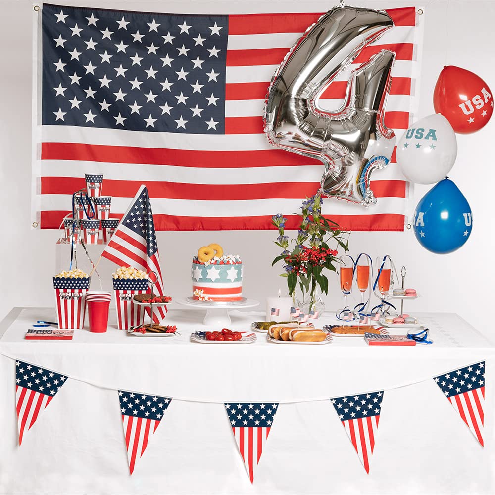 BOLAND — Guirlande de fanions USA 6 m – Image 2