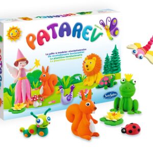 Sentosphère – Patarev - Coffret de 6 pots - Pâte à modeler - Loisir Créatif et épanouissement Artistique - Multicouleur - Pour des moments créations - Pour enfants dès 6 ans - Assemblé en France - 850