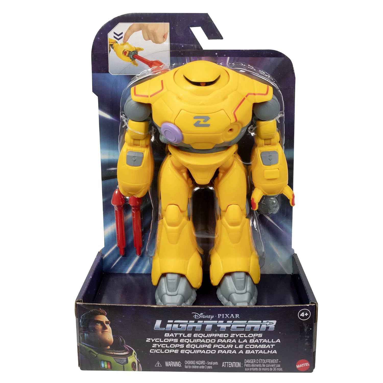 DISNEY PIXAR Buzz l’Éclair — Figurine articulée Zyclops – Image 5
