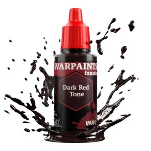 The Army Painter, Warpaints Fanatic Washes Peinture acrylique de qualité pour jeux de guerre miniatures Rouge foncé