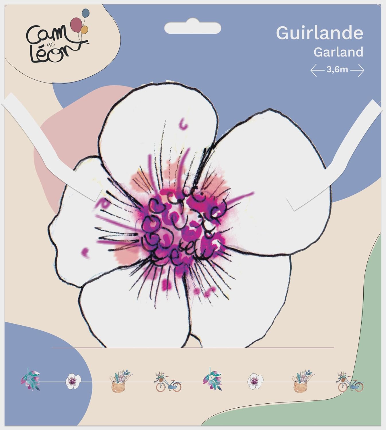 GUIRLANDE — Décoration champêtre 3,6 m – Image 2