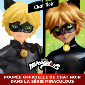 Alternative view of BANDAI Miraculous Ladybug — Poupée Mannequin Chat Noir 26 cm