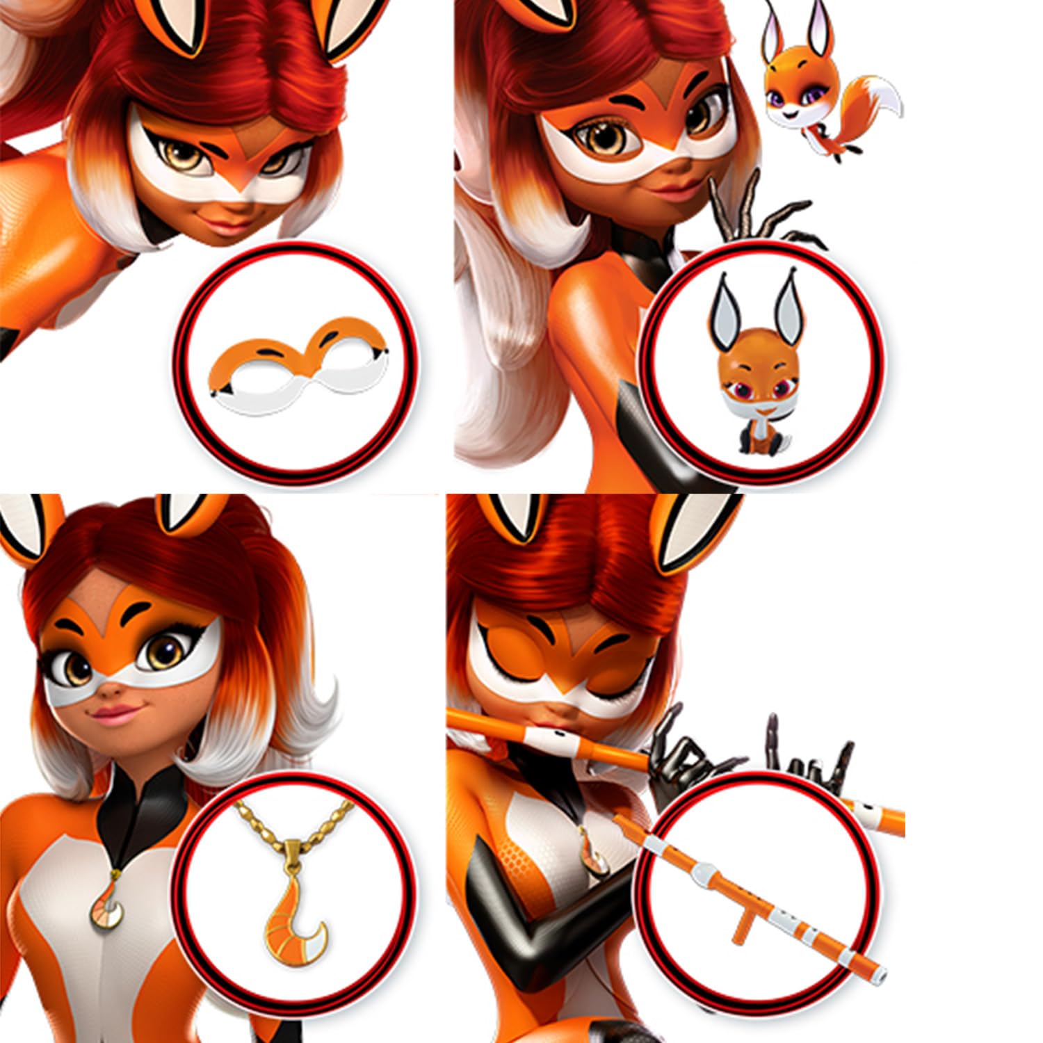 BANDAI Miraculous — Set de Transformation Rena Rouge – Image 5
