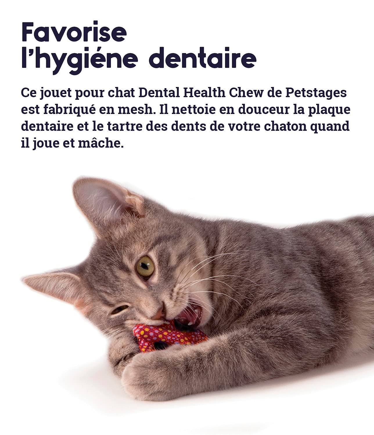 PETSTAGES — Jouet Bretzel pour Chat Taille Unique – Image 2