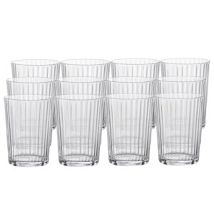 Bormioli Rocco Exclusiva Lot de verres à gin Fizz de 355 à 500 ml – Verres à cocktail durables pour un usage quotidien, passent au lave-vaisselle