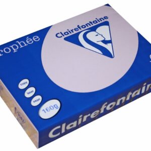 Clairefontaine Trophée 1043 Ramette de 250 feuilles papier 160 g Format A4 Lilas