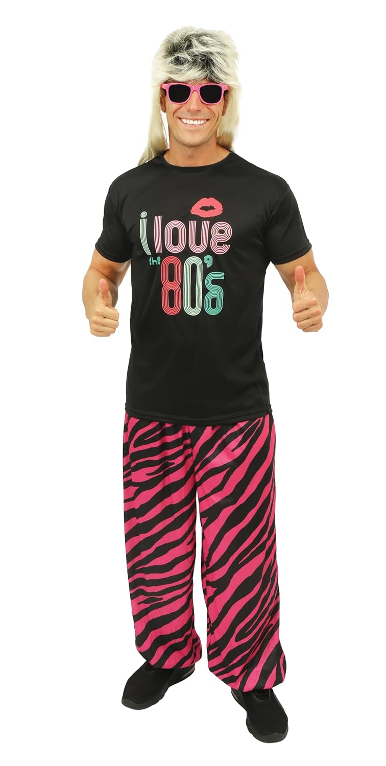 P'TIT CLOWN — Costume années 80 homme S/M – Image 3