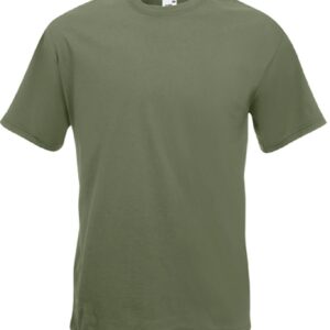 Fruit of the Loom - 61-044 - T-Shirt - Homme - Vert (Classic Olive) - Taille: XXL