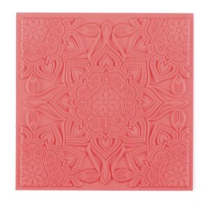 Tapis de texture souple - Boho chic - 9 x 9 cm