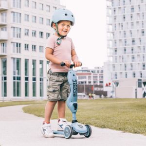 Alternative view of SCOOT & RIDE — Casque vélo XS-S Bleu Acier 45 à 51 cm
