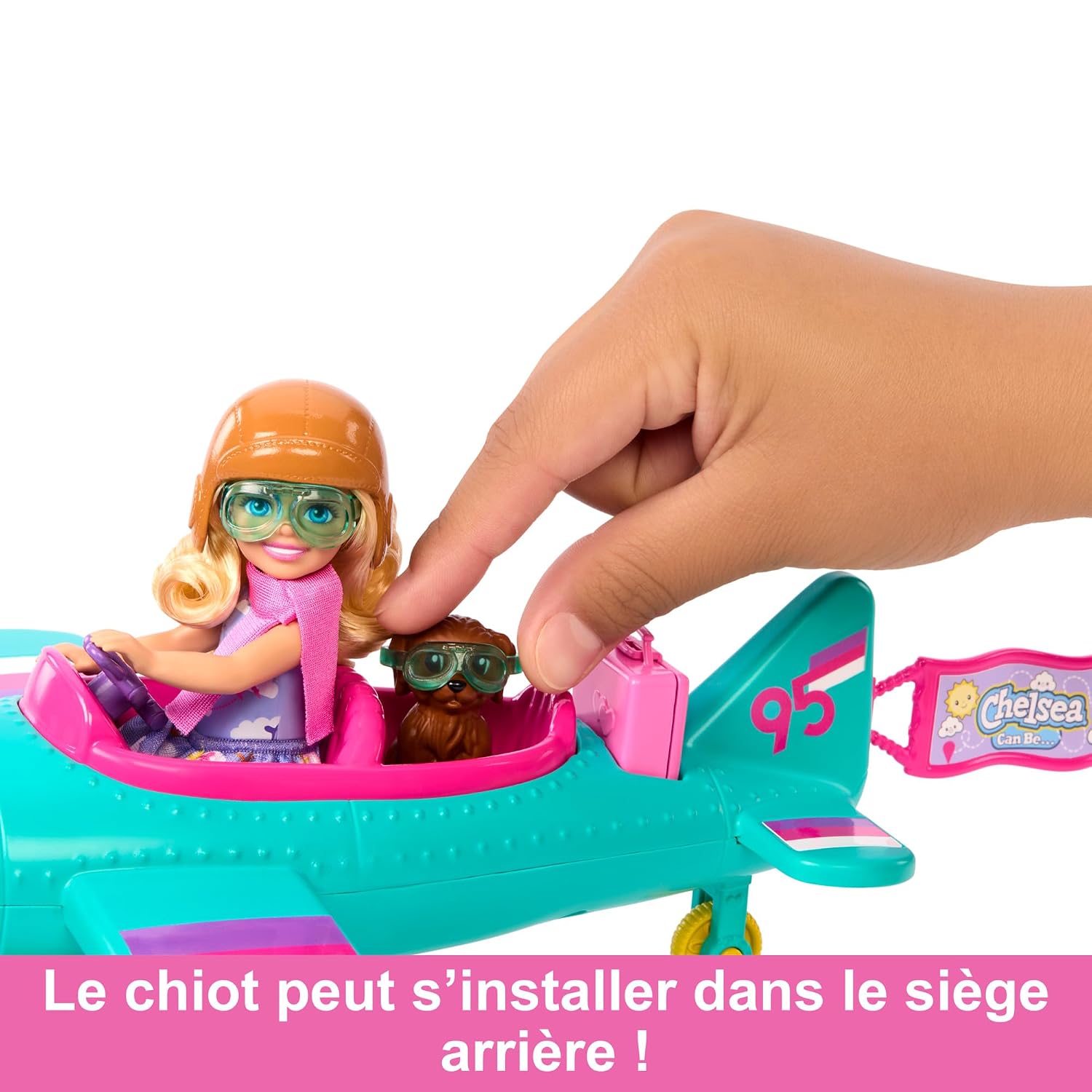 BARBIE Chelsea — Coffret Poupée Pilote et Avion 2 Places – Image 2