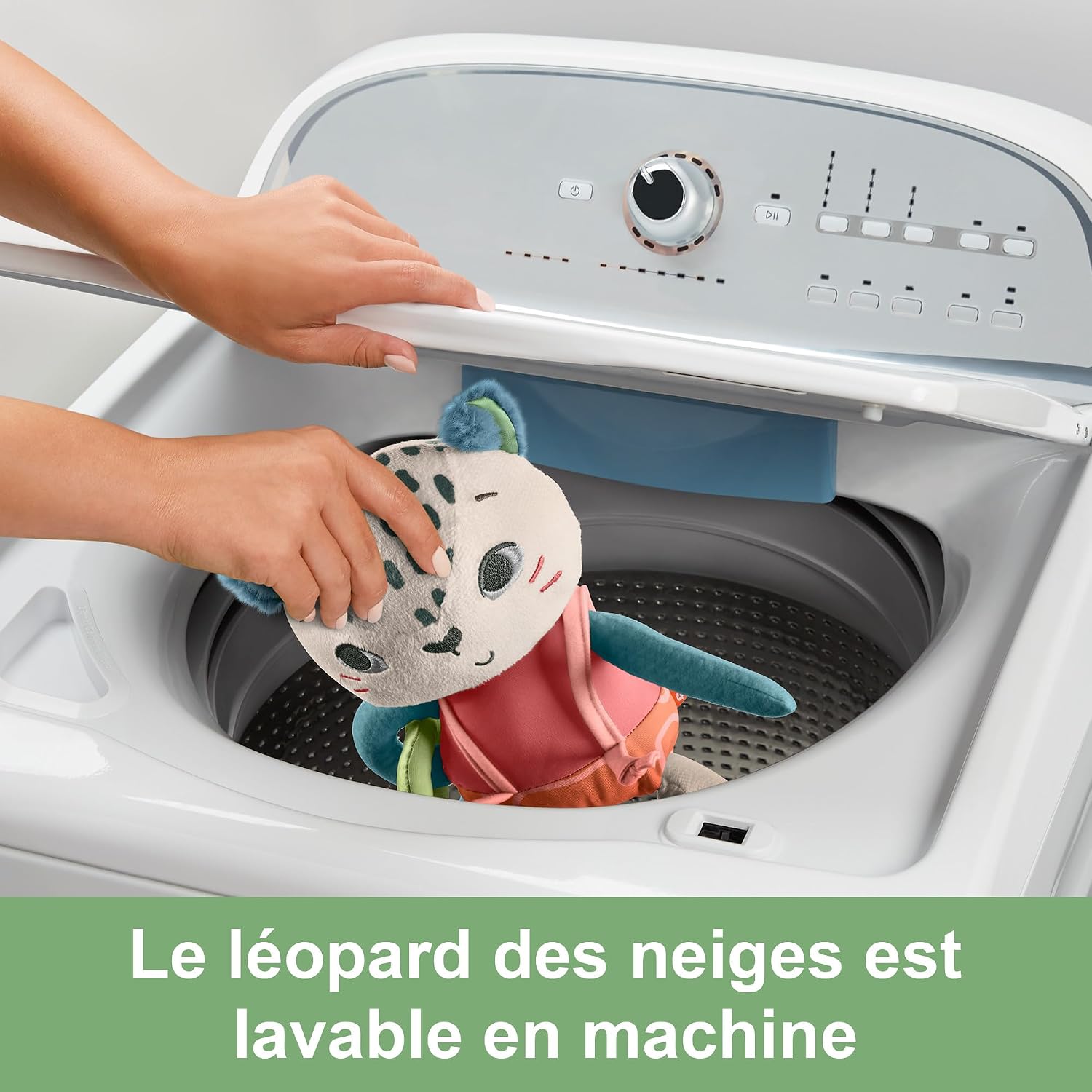 FISHER-PRICE — Peluche Léopard des Neiges d'Activités Bébé – Image 4