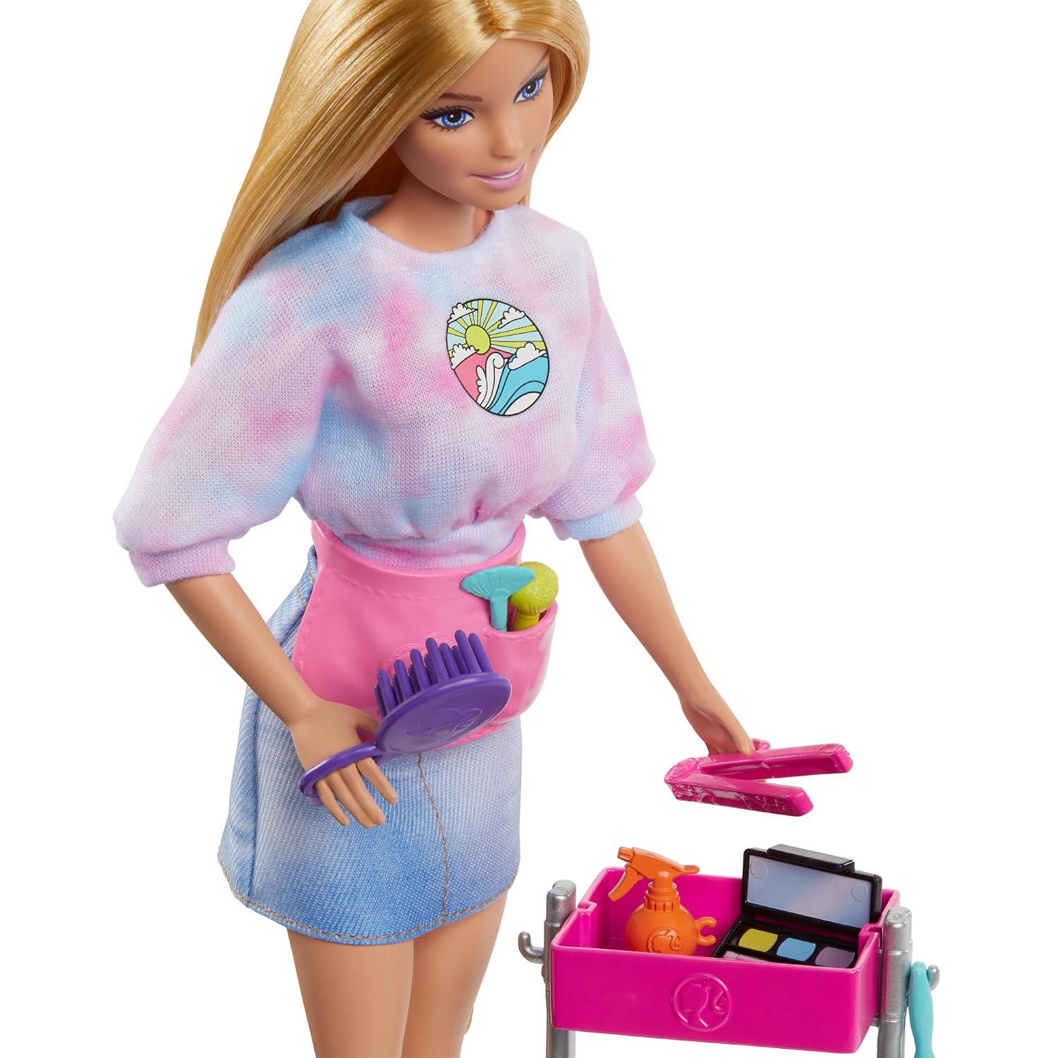 BARBIE Malibu — Poupée styliste et 14 accessoires – Image 4