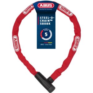 ABUS Antivol à chaîne Steel-O-Chain 5805K - antivol de vélo en acier - niveau de sécurité 5 d'