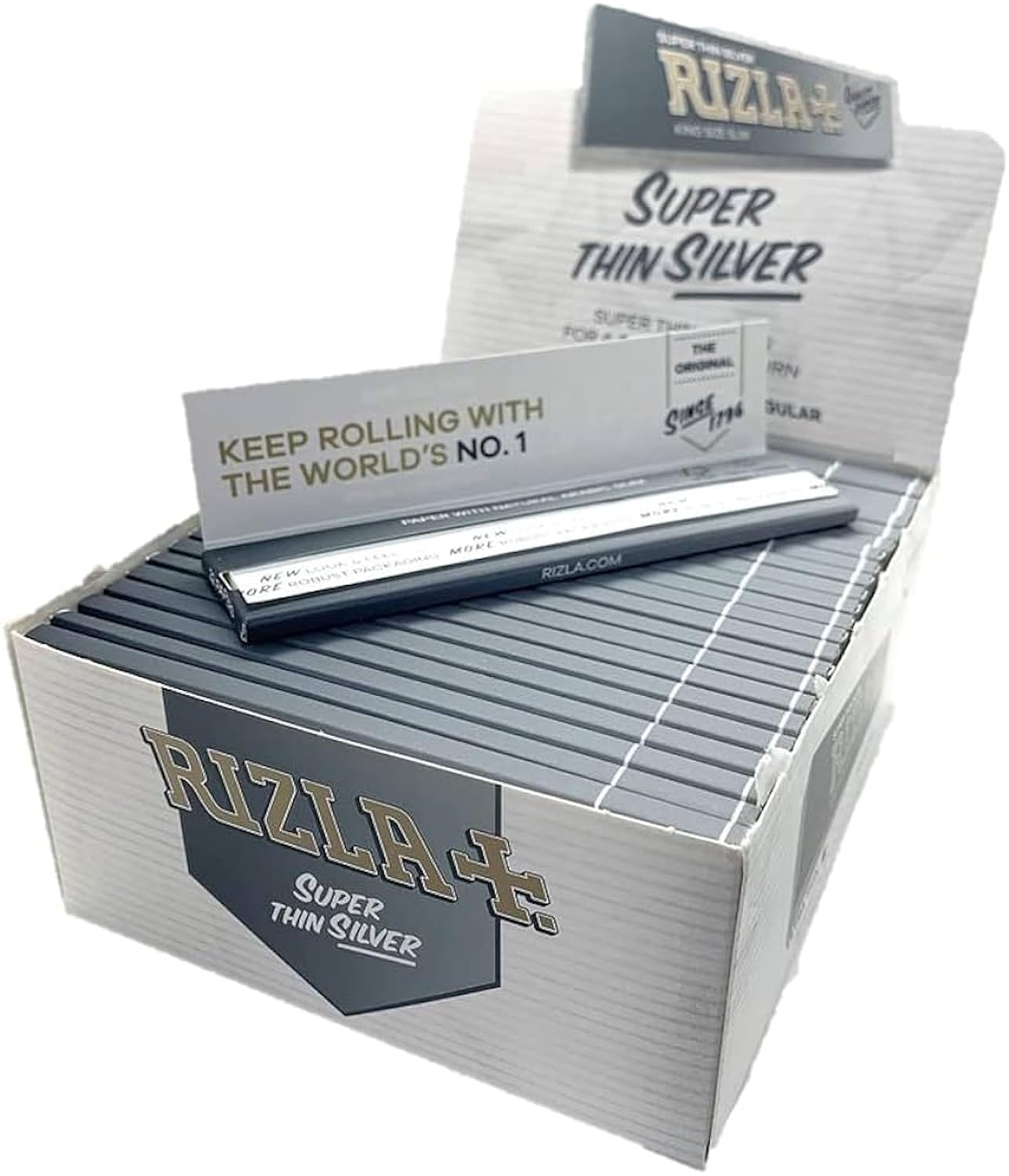 RIZLA+ — Lot de 50 Paquets de Papier à Rouler King Size Slim – Image 7