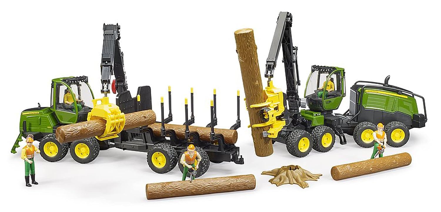 BRUDER John Deere 1270G — Abatteuse forestière 1:16 – Image 7