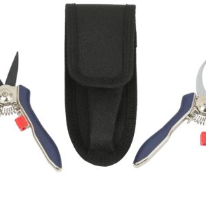 Spear & Jackson Set de 2 Sécateurs avec Etui Gris/Noir 15 x 4,8 x 2 cm 56516