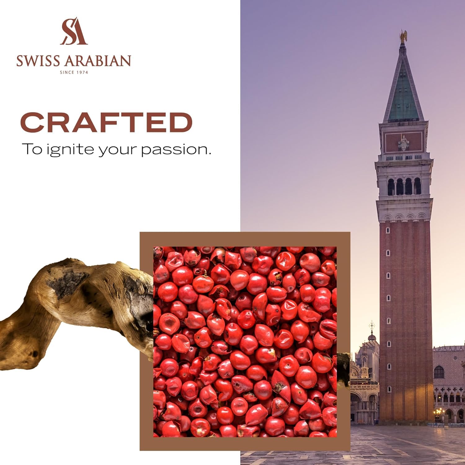 SWISS ARABIAN Passion of Venice — Extrait de parfum mixte 100 ml – Image 5