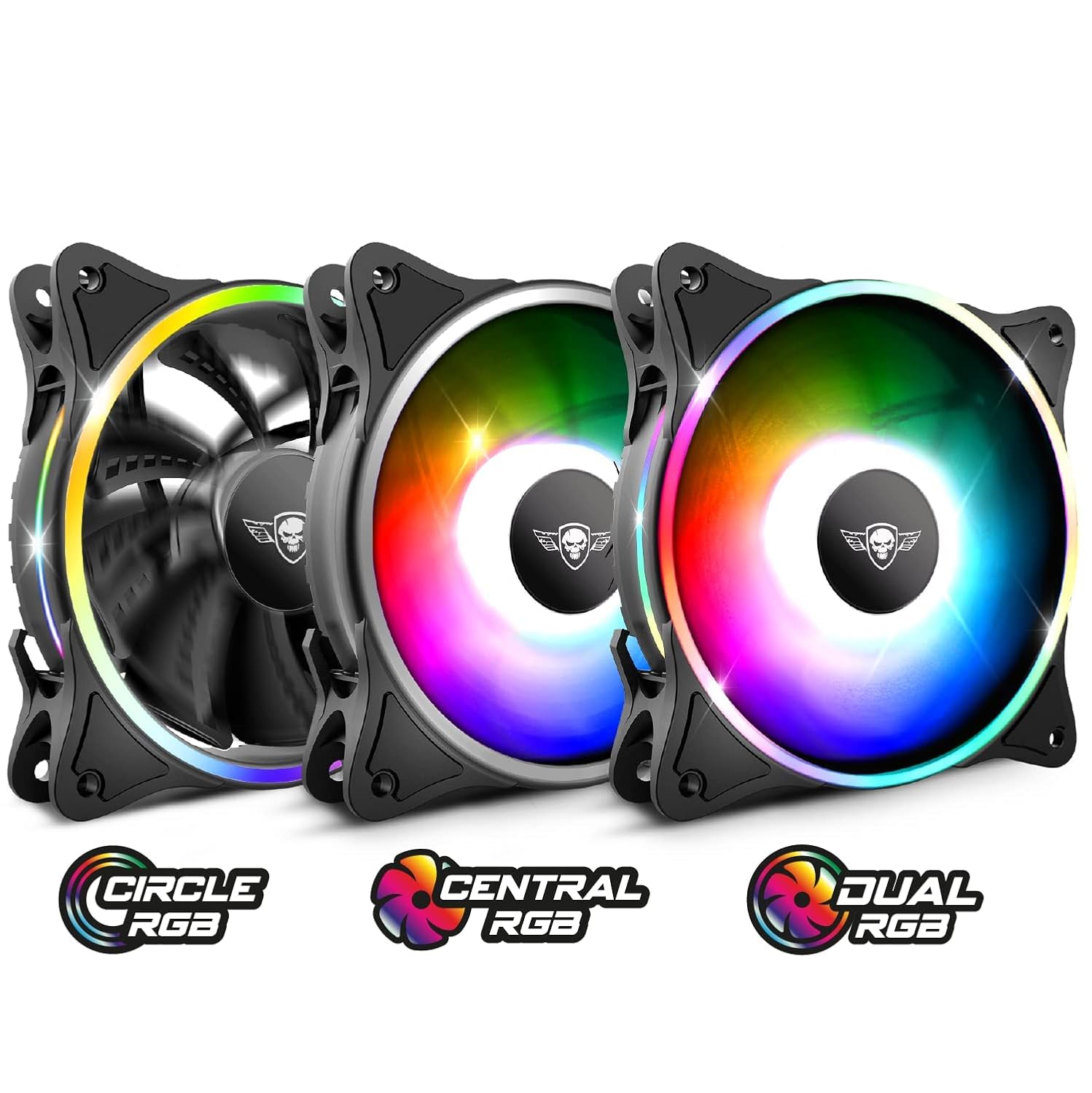 SPIRIT OF GAMER AIRFORCE Series CIRCLE RGB — Ventilateur PC 120 mm – Image 5