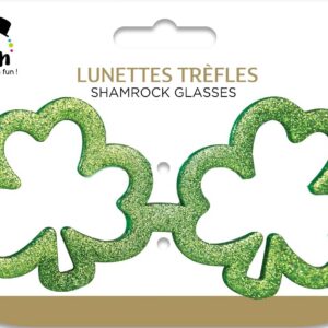 Alternative view of P'TIT CLOWN — Lunettes Saint-Patrick Vertes Adulte