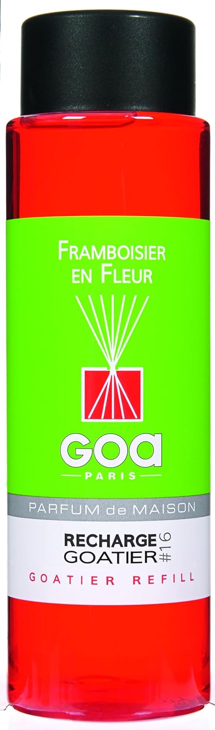 Goa 25916 Diffuseur Recharge Goatier Framboisier en Fleur 250 ML