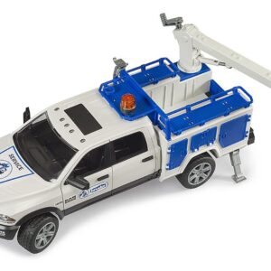 Alternative view of BRUDER RAM 2500 — Camion de service avec gyrophare