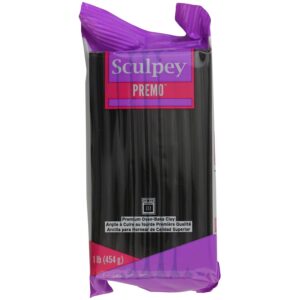 Polyform Sculpey Premo Polymer Clay PE1 5042 Black 454 GR