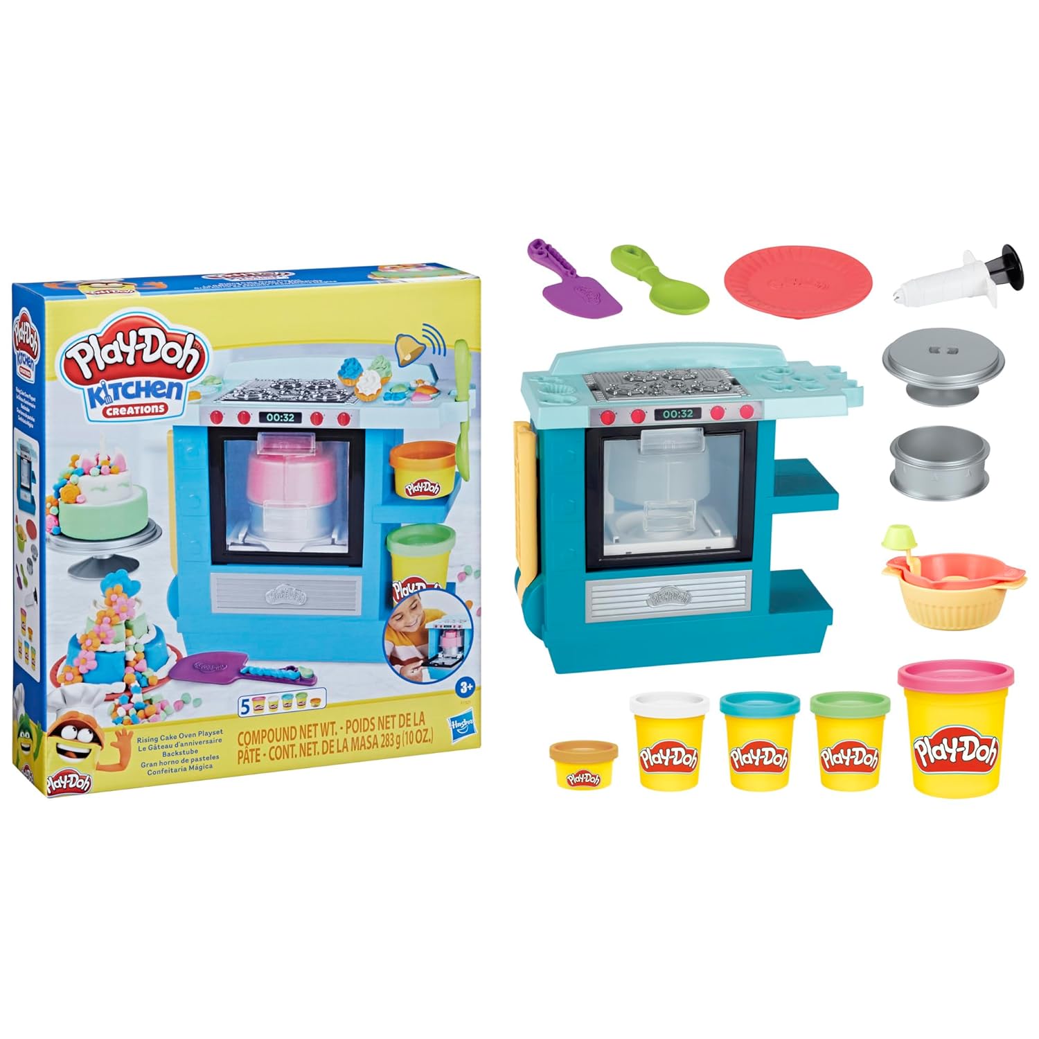 PLAY-DOH Kitchen — Gâteau d'Anniversaire avec 5 Pots – Image 4