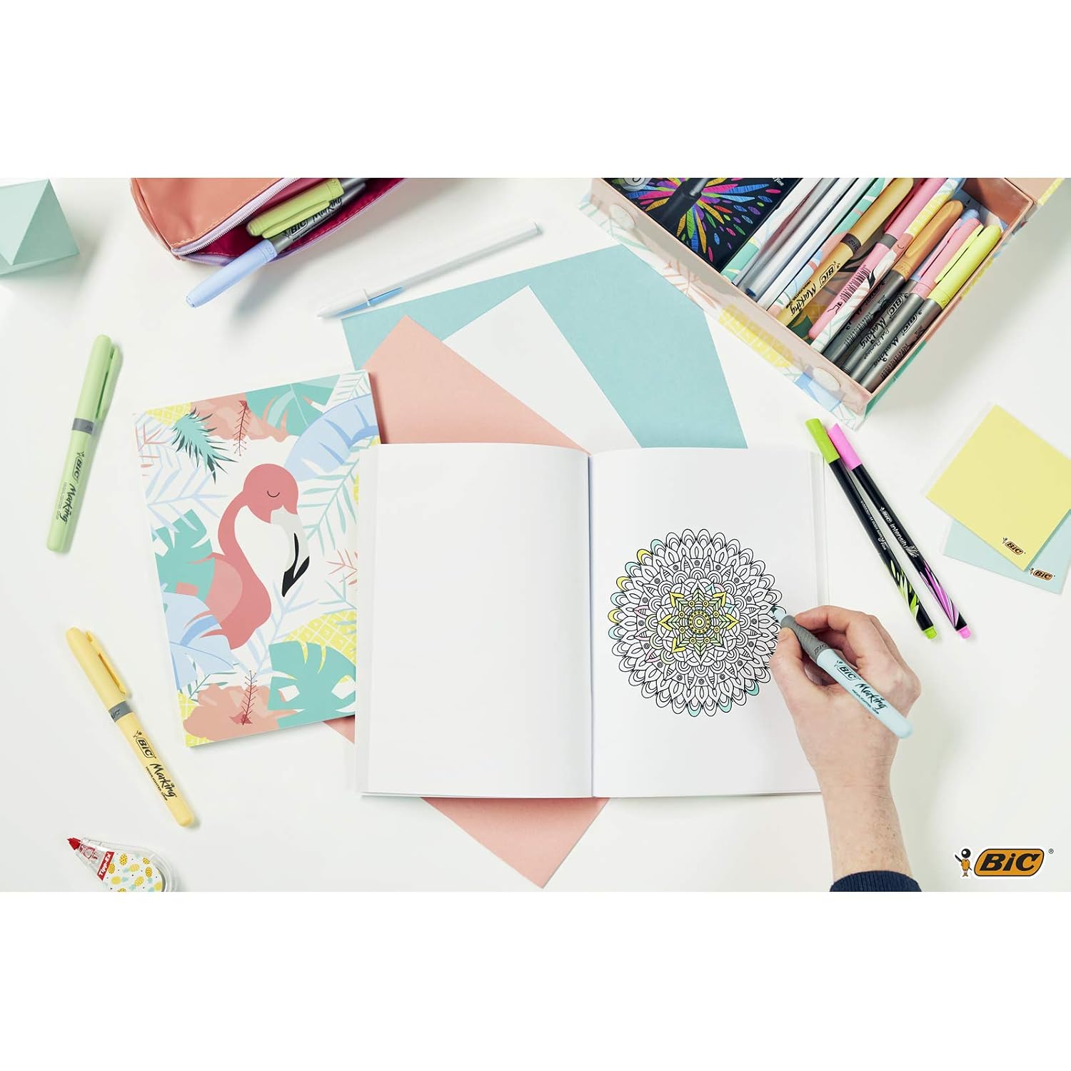 BIC My Stationery Box — Coffret de papeterie 28 pièces – Image 4