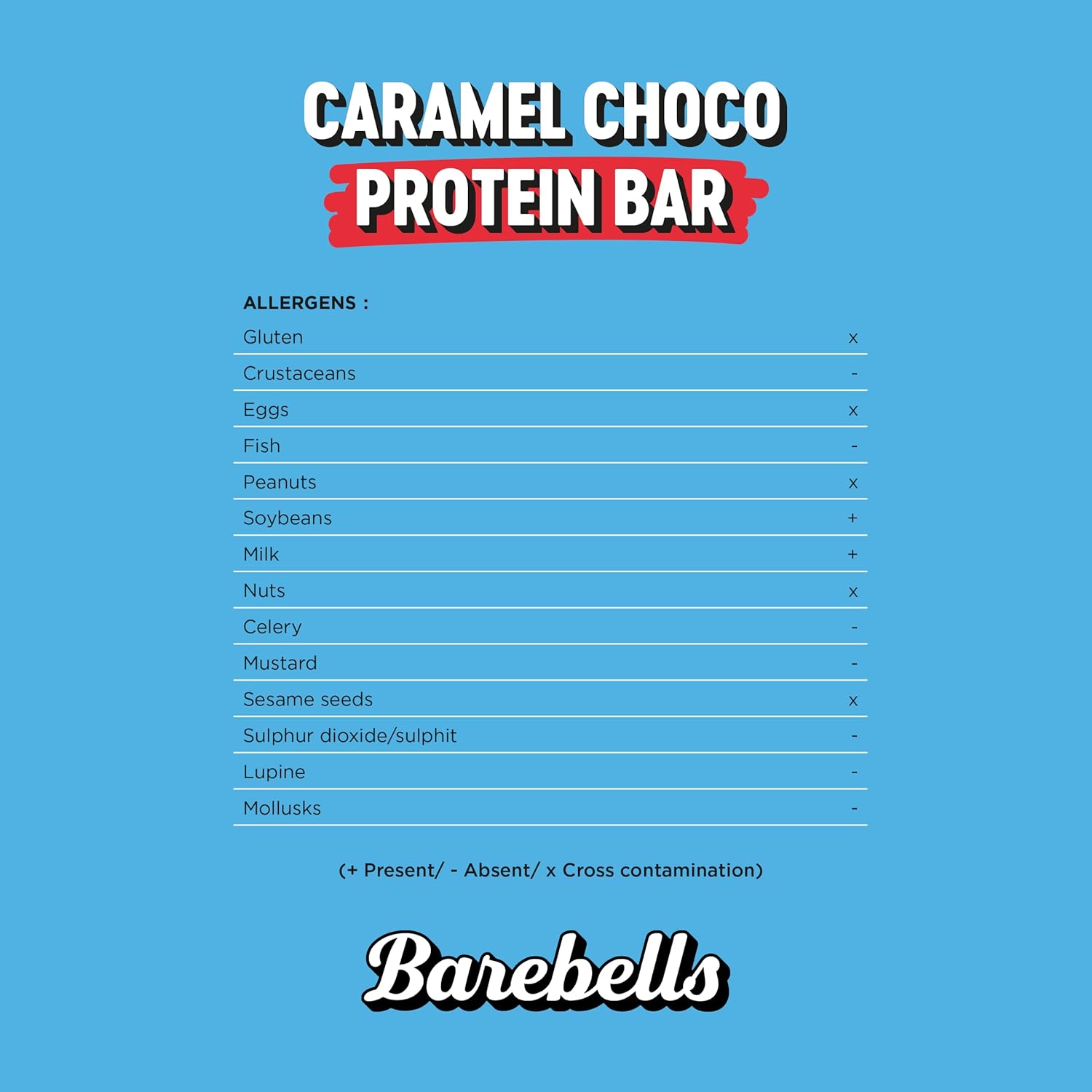 BAREBELLS Soft Bar Caramel Choco — Barres protéinées x12 55g – Image 5