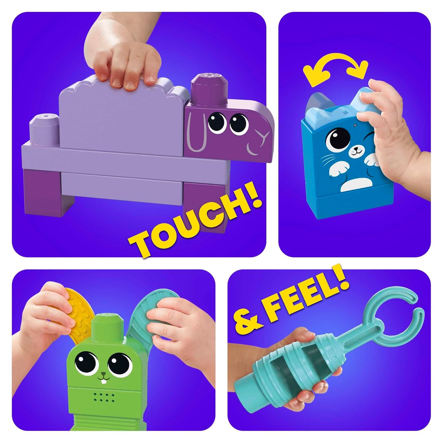 MEGA BLOKS — Coffret sensoriel Les Musiciens de la Ferme – Image 6
