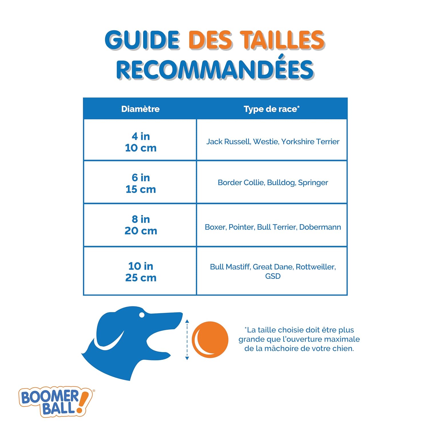 BOOMER BALL — Balle pour Chien Résistante 10cm – Image 5