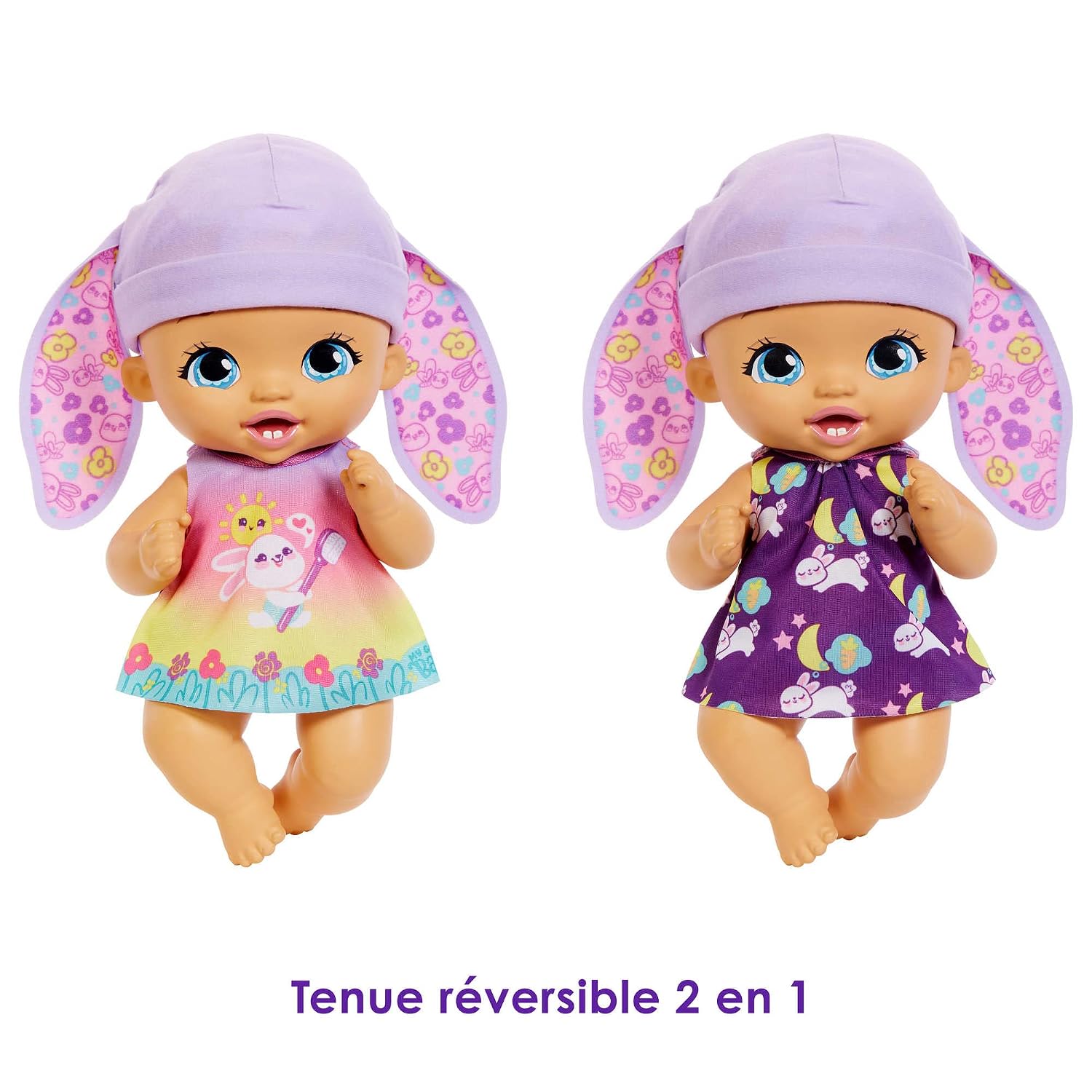 MY GARDEN BABY — Poupon Bébé Lapin 30 cm avec accessoires – Image 3