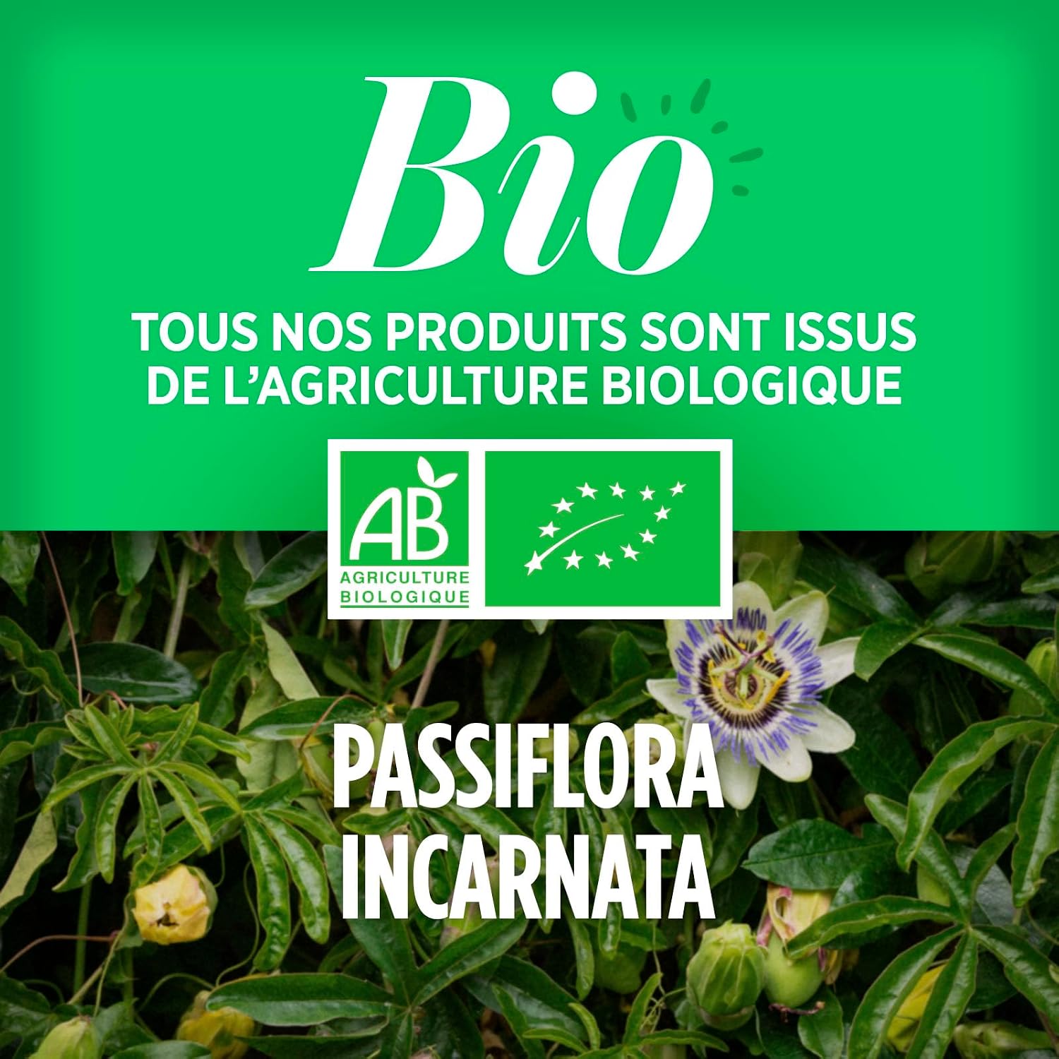 PASSIFLORE — Complément alimentaire bio 400 mg, 200 comprimés – Image 3