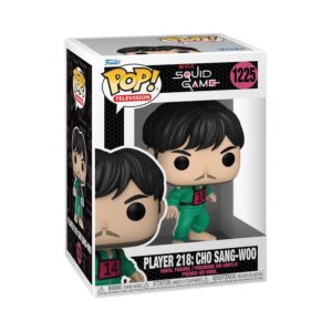Funko Pop! TV: Squid Game - Sang-Woo 218 - Le Jeu du Calamar - Figurine en Vinyle à Collectionner - Idée de Cadeau - Produits Officiels - Jouets pour Les Enfants et Adultes - TV Fans