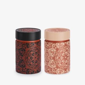 Eigenart Lot de 2 boîtes Mandala (pour max. 150 g)