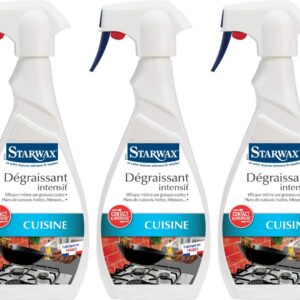 STARWAX Dégraissant Intensif Cuisine 500mL- Lot de 3