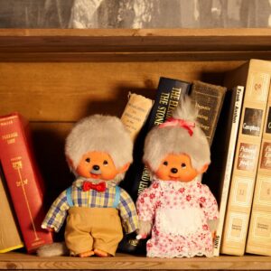 Alternative view of BANDAI Monchhichi — Peluche Papi 20 cm